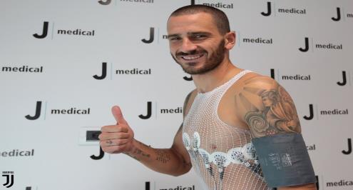 بالصور.. يوفنتوس يعلن اجتياز بونوتشي للكشف الطبي